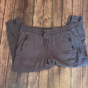 Alpine Design Linen Blend Gray Joggers Sz L